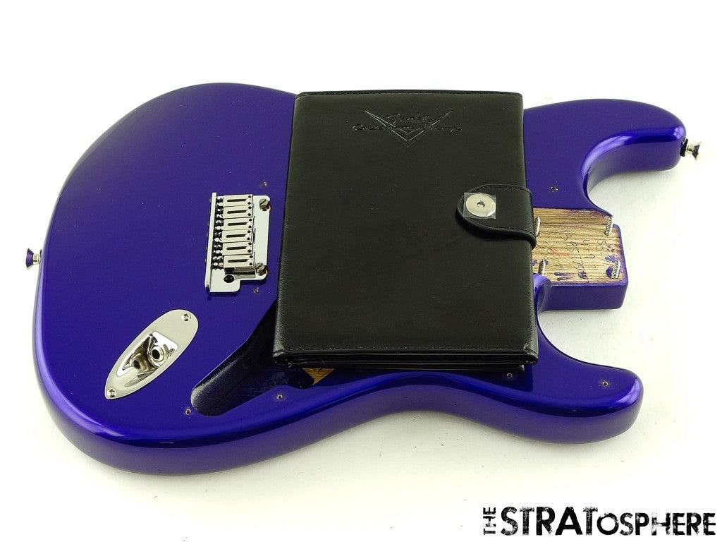 Fender Custom Shop W25 Custom Deluxe Strat BODY & HARDWARE Deep Purple Metallic