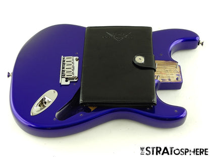 Fender Custom Shop W25 Custom Deluxe Strat BODY & HARDWARE Deep Purple Metallic