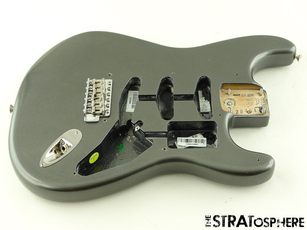 American Fender CLAPTON Strat BODY & HARDWARE USA Stratocaster Pewter
