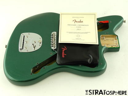Fender AV II American Vintage 1966 Jazzmaster BODY + HARDWARE Sherwood Green