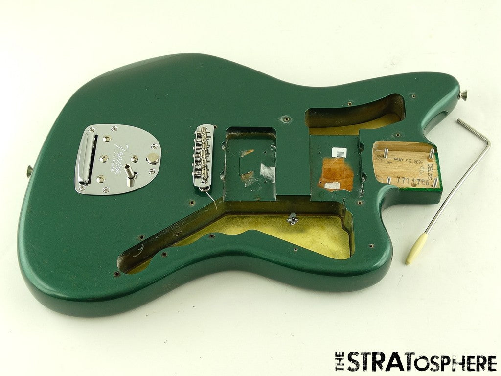 Fender AV II American Vintage 1966 Jazzmaster BODY + HARDWARE Sherwood Green