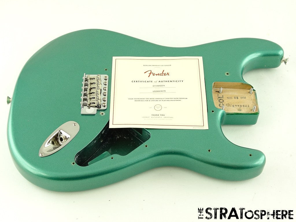 Fender American Professional Classic Strat BODY+ HARDWARE Faded Sherwood Green