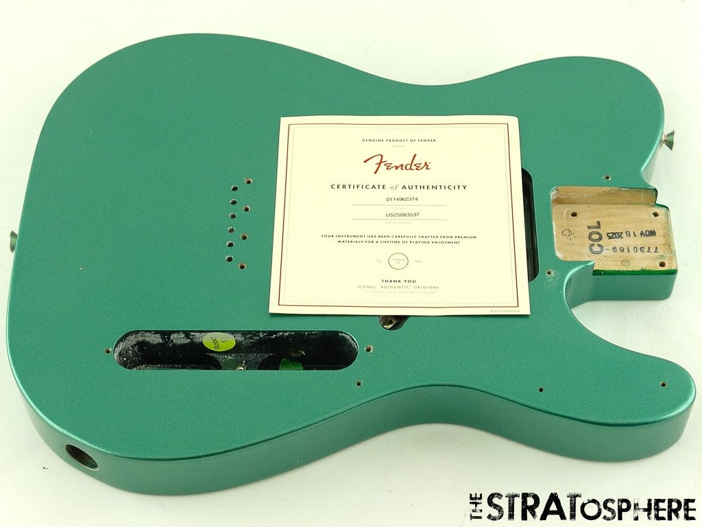 Fender American Professional Classic Tele BODY Faded Sherwood Green Metallic