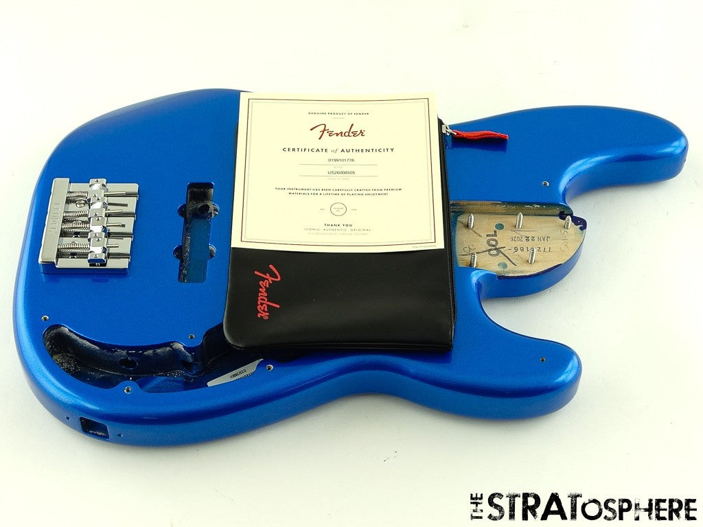Fender American Ultra II P Bass BODY & HARDWARE Precision USA Noble Blue