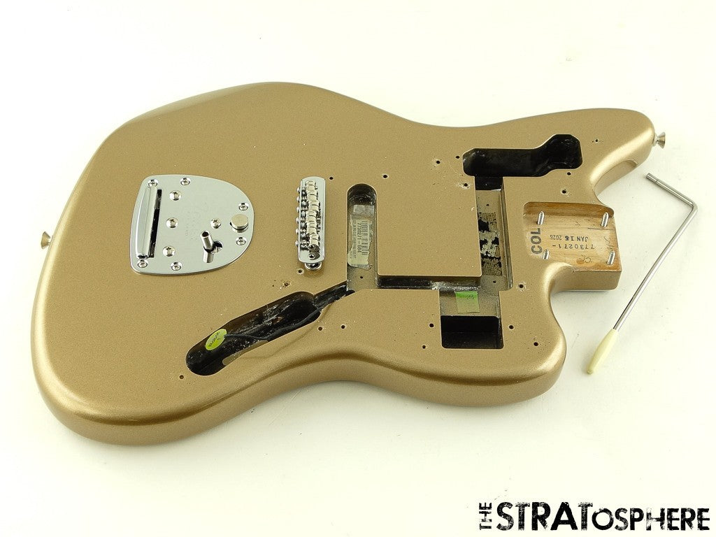 Fender American Professional Classic Jaguar BODY +HARDWARE, Firemist Gold