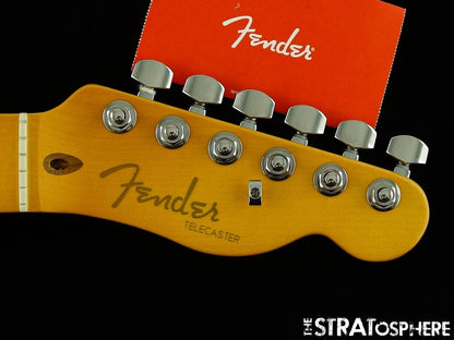 Fender American Ultra II Telecaster Tele NECK & LOCKING Tuners USA ''D'' MN Maple