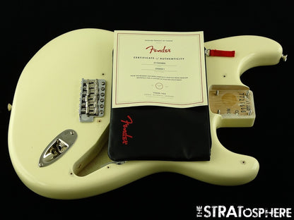 Fender AV II American Vintage 1961 Strat BODY & HARDWARE Olympic White