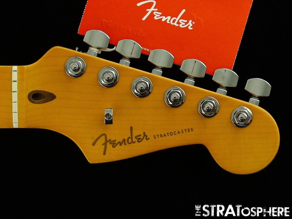 Fender American Ultra II Stratocaster Strat, NECK w LOCKING TUNERS ''D'' MN Maple