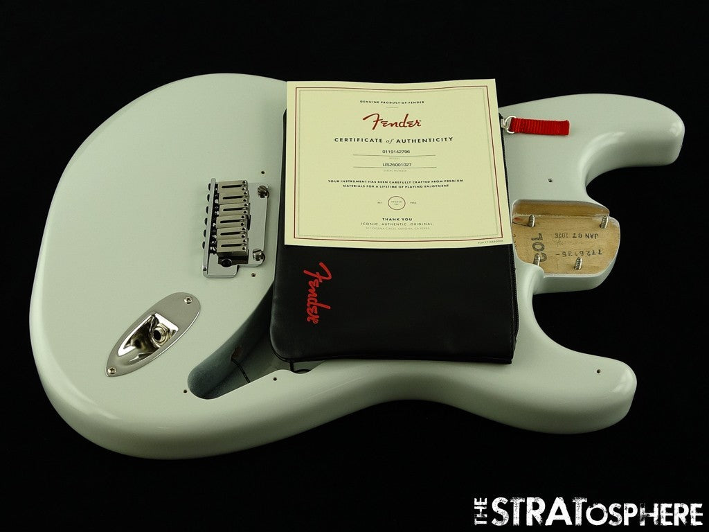 Fender American Ultra II Stratocaster Strat BODY & HARDWARE USA Avalanche