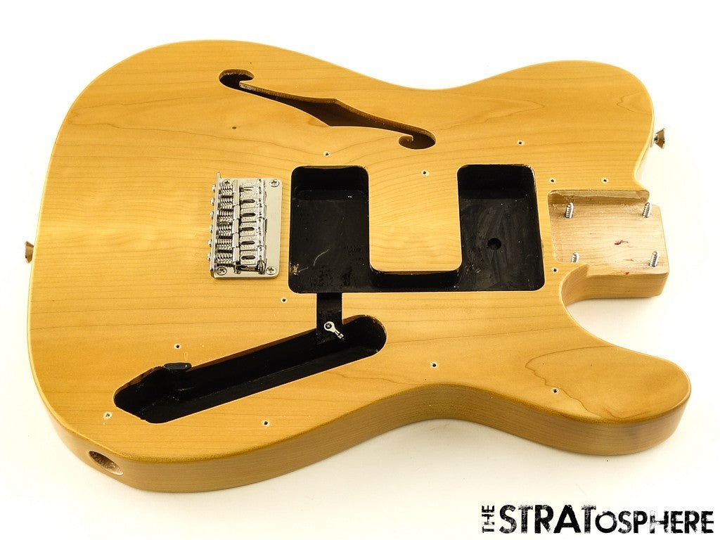 Fender Squier Classic Vibe 70s Tele Thinline BODY & HARDWARE Telecaster Natural.