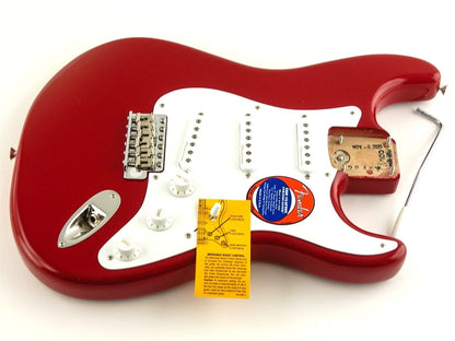 LOADED Fender American ERIC CLAPTON Strat BODY Stratocaster Guitar Torino Red.