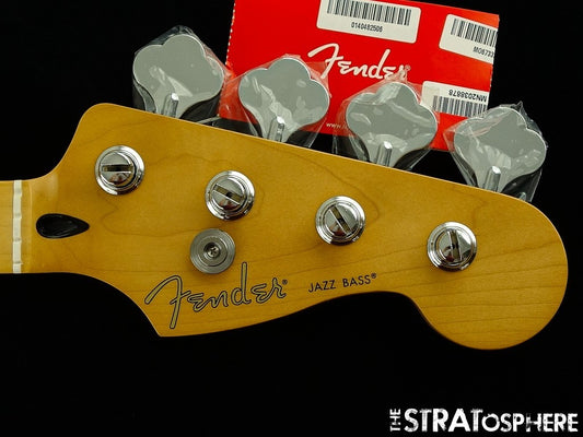 Fender Player II Jazz BASS NECK & TUNERS, Bass Guitar Part, Modern ''C'' Maple