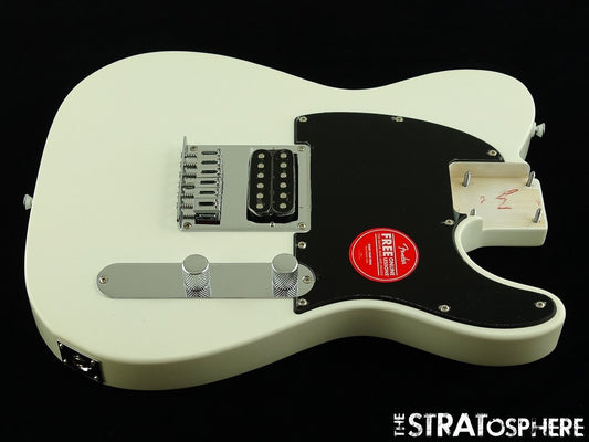 Fender Squier Sonic Esquire H, LOADED BODY, Guitar Parts Arctic White