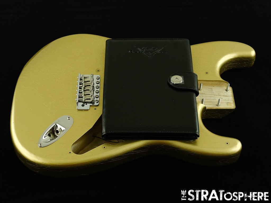 Fender Custom Shop Postmodern LCC Stratocaster BODY & HARDWARE Strat HLE Gold