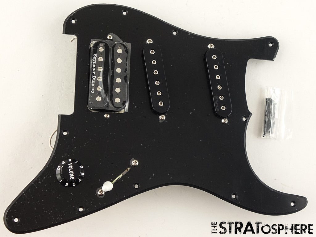 Charvel Jake E Lee So-Cal HSS HT LOADED PICKGUARD, Seymour Duncan Dimarzio Black