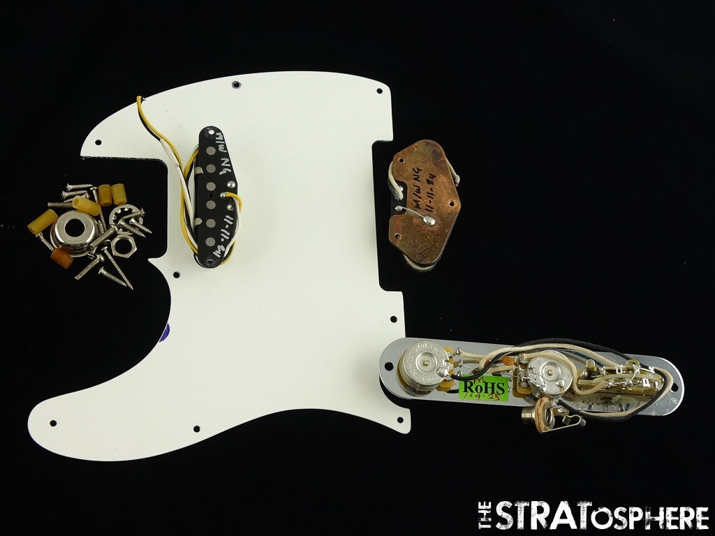 USA Fender CS W25 Custom Deluxe Tele Telecaster LOADED PICKGUARD ''NG'' - $20 OFF