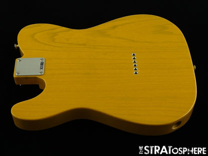 Fender AV II American Vintage 1951 Tele BODY + HARDWARE, Ash Butterscotch Blonde