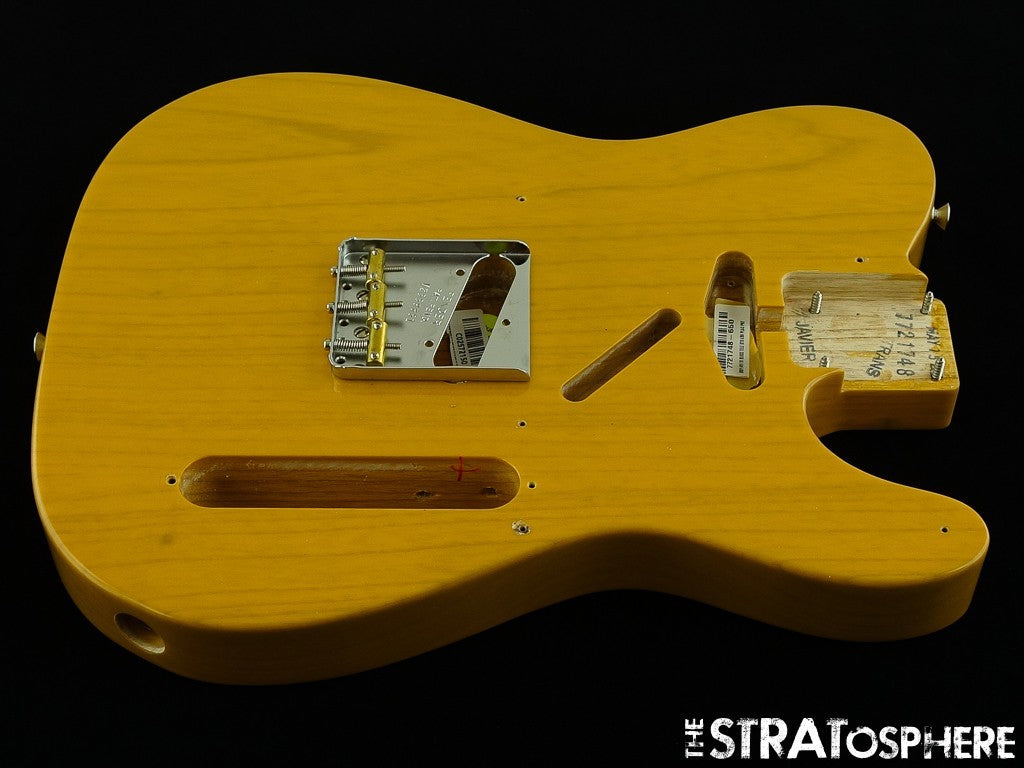 Fender AV II American Vintage 1951 Tele BODY + HARDWARE, Ash Butterscotch Blonde