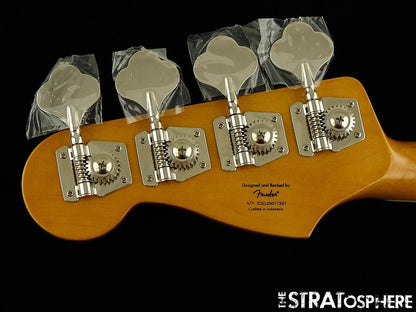 Fender Squier Classic Vibe 70s Jazz J Bass NECK & TUNERS Block Inlays Maple