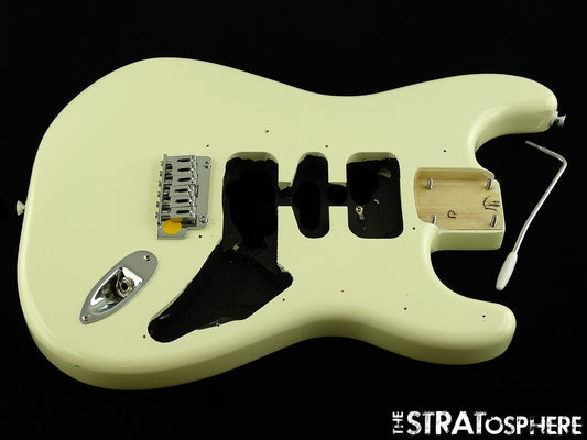 Fender Standard Stratocaster Strat BODY & HARDWARE, Poplar Olympic White