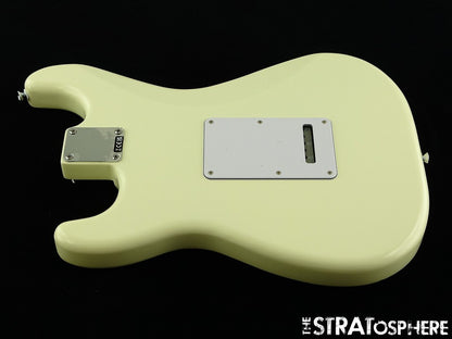 Fender Standard Stratocaster Strat BODY & HARDWARE, Poplar Olympic White