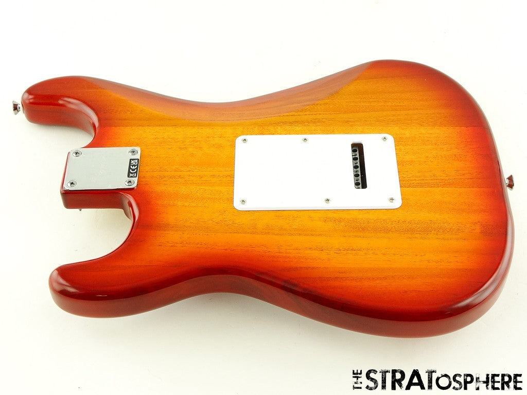 LOADED Fender Squier Affinity Strat FMT HSS BODY, Stratocaster Sienna Sunburst