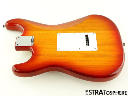 LOADED Fender Squier Affinity Strat FMT HSS BODY, Stratocaster Sienna Sunburst