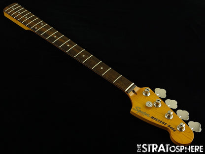 Fender Squier Classic Vibe 60s Mustang Bass Guitar NECK & TUNERS Guitar Laurel