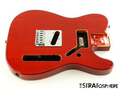Fender Player II Tele BODY + HARDWARE Chambered Mahogany Transparent Cherry