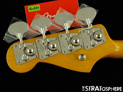 Fender AV II American Vintage 1966 Jazz J Bass NECK & TUNERS, 66 Bound Rosewood