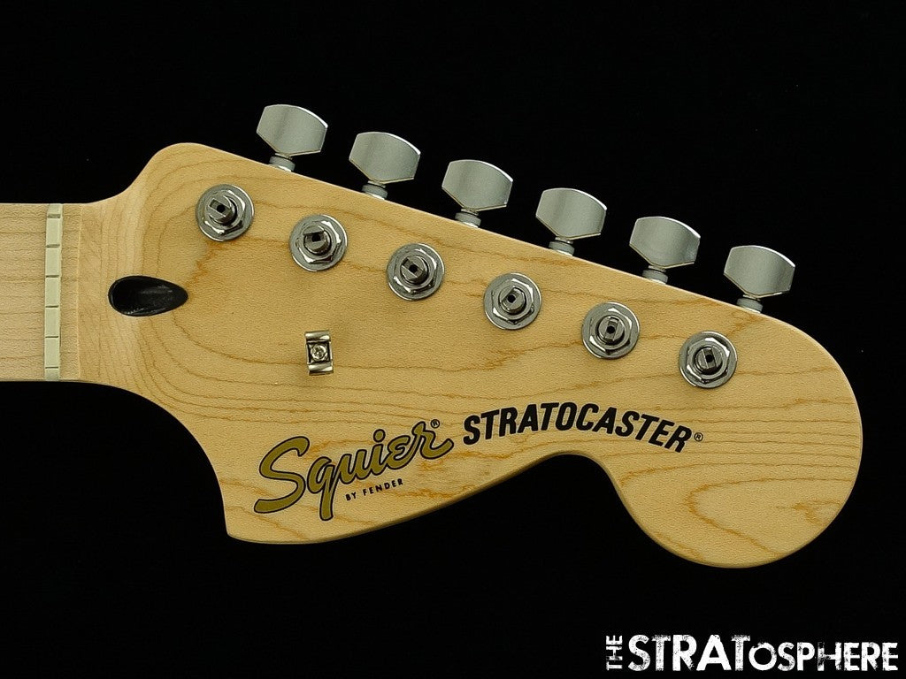 Fender Squier Affinity Strat NECK +TUNERS Guitar Stratocaster Maple