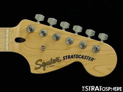 Fender Squier Affinity Strat NECK +TUNERS Guitar Stratocaster Maple