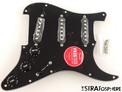 Fender Squier Affinity Series Strat LOADED PICKGUARD, Stratocaster Prewired BLK!