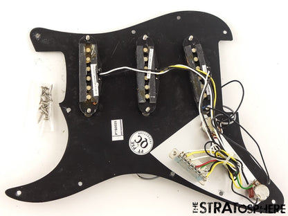 Fender Squier Affinity Series Strat LOADED PICKGUARD, Stratocaster Prewired BLK!