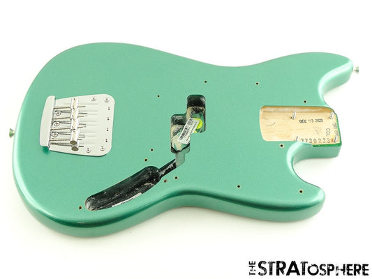 Fender American Professional Classic Mustang Bass BODY & HARDWARE Green $30 OFF