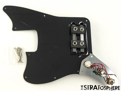 Fender Squier Affinity Jaguar Bass H LOADED PICKGUARD, Guitar Part, Black.