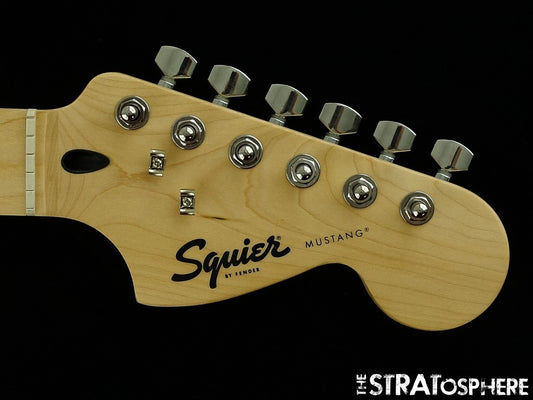 Fender Squier Sonic Mustang Series Guitar NECK & TUNERS, Guitar, Maple