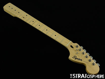 Fender Squier Sonic Mustang Series Guitar NECK & TUNERS, Guitar, Maple