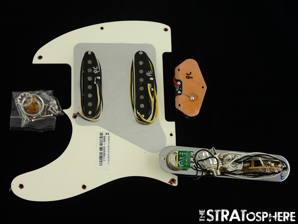 Fender American Professional Classic Hotshot Tele LOADED PICKGUARD Tort 3 PU