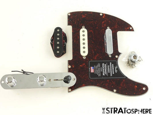 Fender American Professional Classic Hotshot Tele LOADED PICKGUARD Tort 3 PU