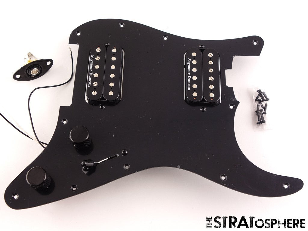 Charvel So-Cal LOADED PICKGUARD for HT Seymour Duncan Distortion Push/Pull Coil.