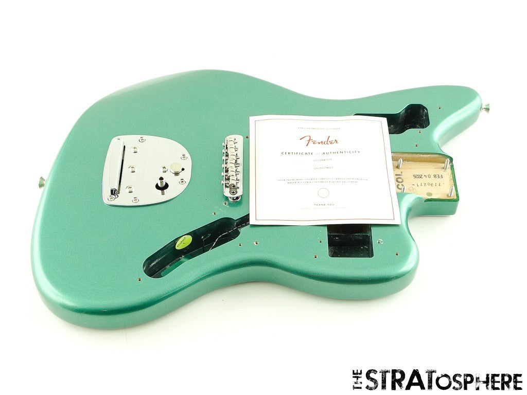 Fender American Professional Classic Jaguar BODY +HARDWARE, Faded Sherwood Green