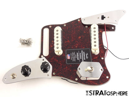 Fender American Professional Classic Jaguar, LOADED PICKGUARD Tortoise.