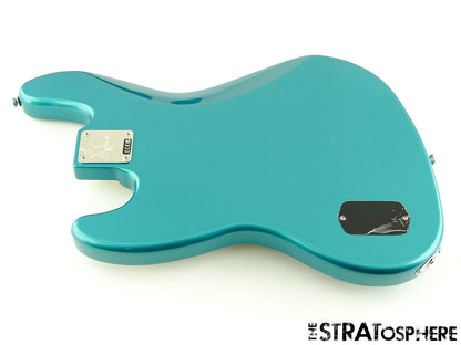 Fender Squier Classic Vibe Active 70s Jazz Bass, LOADED BODY OCT Ocean Turquoise