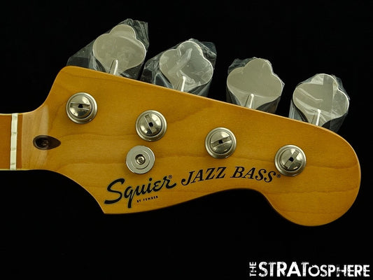 Fender Squier Classic Vibe 70s Jazz J Bass NECK + TUNERS, Maple Block