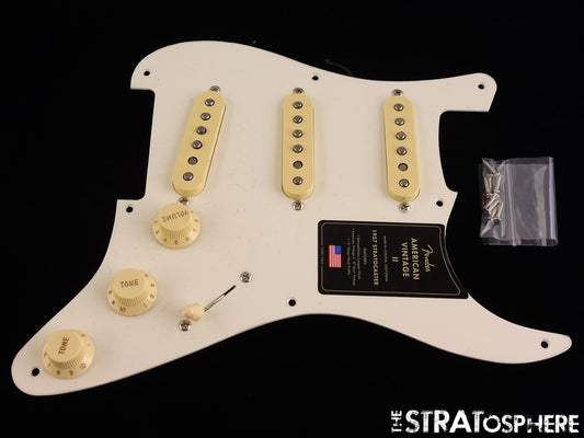 Fender AV II American Vintage 1957 Strat LOADED PICKGUARD, Stratocaster.