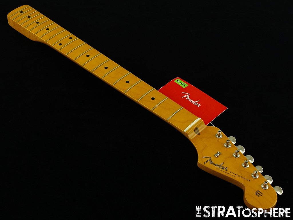 Fender AV II American Vintage 1957 Strat NECK w/ TUNERS, Stratocaster USA Maple.