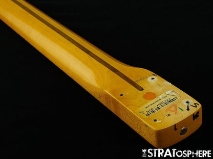 Fender AV II American Vintage 1957 Strat NECK w/ TUNERS, Stratocaster USA Maple.