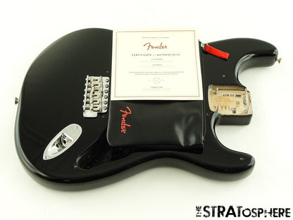 Fender AV II American Vintage 1957 Stratocaster BODY + HARDWARE Strat Black