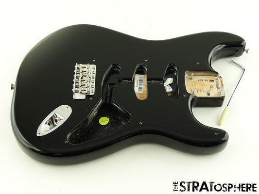 Fender AV II American Vintage 1957 Stratocaster BODY + HARDWARE Strat Black